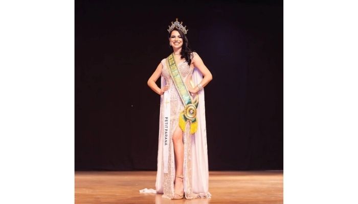 Thalia Pinheiro, de Candói é eleita Miss Brasil Petit de Las Americas 2022